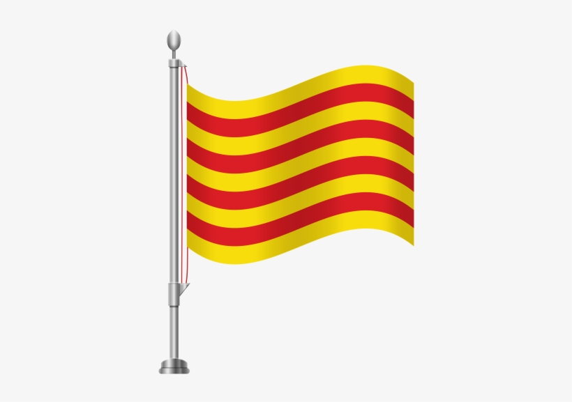 Catalonia Flag Png Clip Art - Guam Flag Clip Art, transparent png download