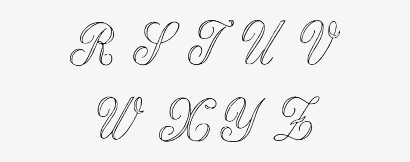 Png Black And White Stock Design Embroidery How Pretty - Design Of Alphabet A To Z, transparent png download