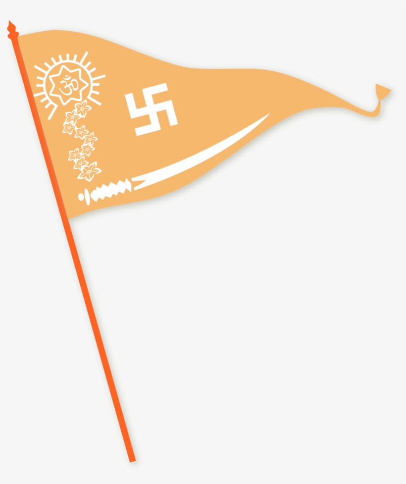 Hindu Flag Png - Akhil Bhartiya Hindu Mahasabha, transparent png download