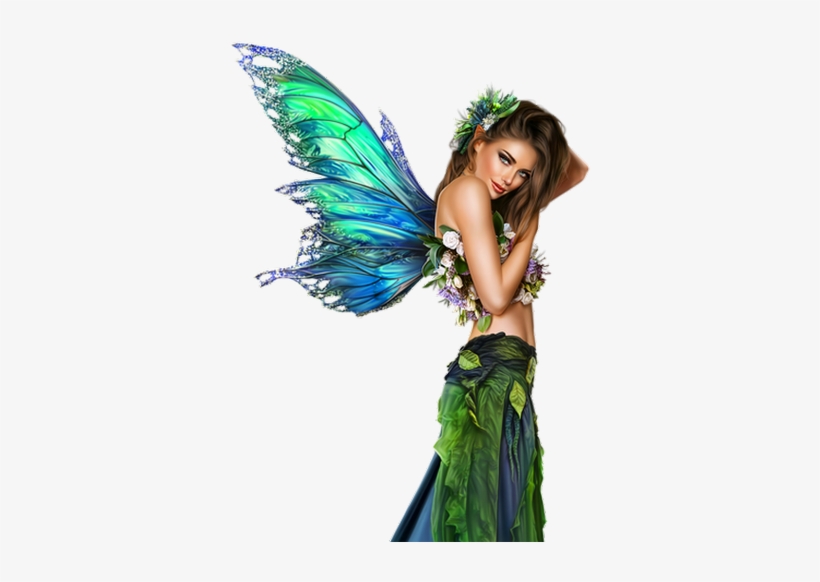 Personnage Femme Girl Illustrations, Illustration Girl, - Девушки 3d Forest Fairy, transparent png download