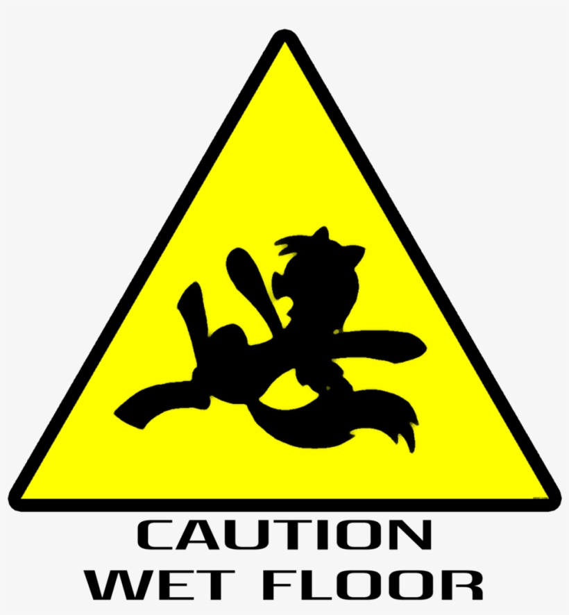 Infinitydash, Derpy Hooves, Female, I Just Don't Know - My Little Pony Caution Sign, transparent png download