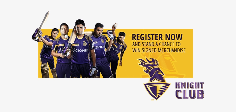 Kolkata Knight Riders Knight Club - Kolkata Knight Riders, transparent png download