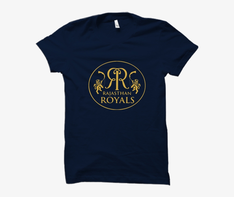 Rajasthan Royals -half Sleeve Navy Blue - Accenture Polo Shirt, transparent png download