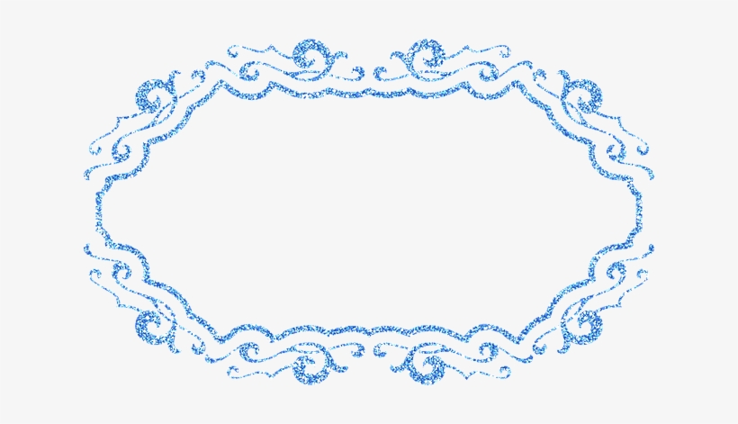 Blank Label Frame Glitter Scrap Element Png, transparent png download