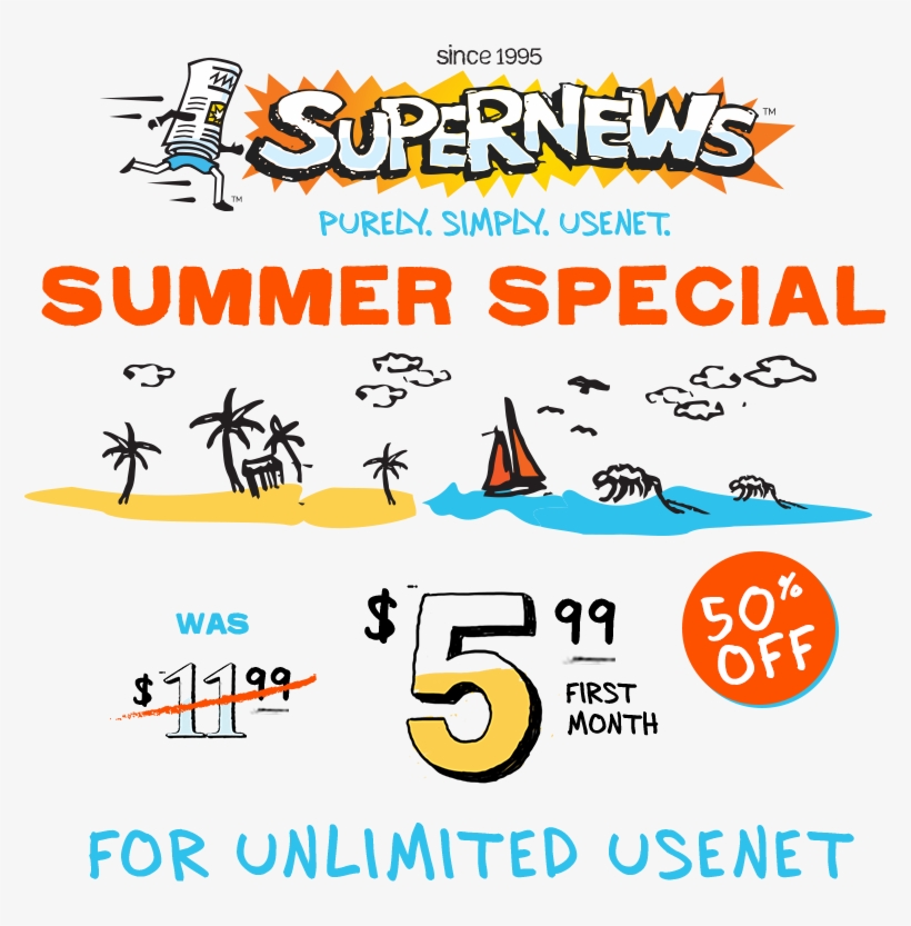 Supernews Summer Special $5 - Supernews, transparent png download