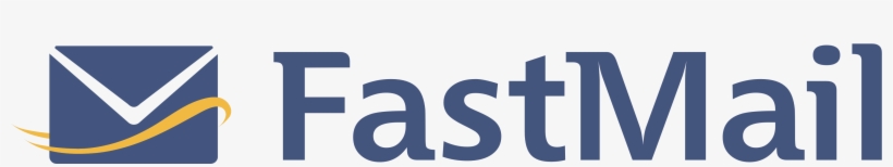 Blue On Transparent, Including Wordmark - Fast Mail, transparent png download