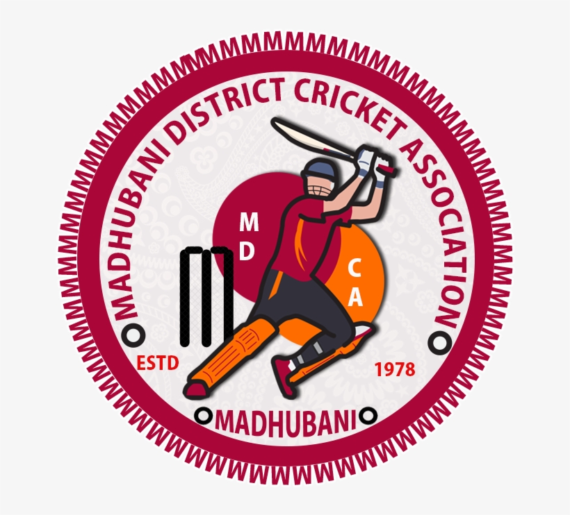 Madhubani District Cricket Association - Logo, transparent png download