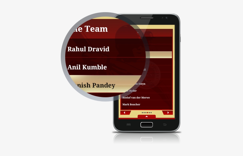 Royal Challengers Bangalore Prototype Android Mobile - Smartphone, transparent png download