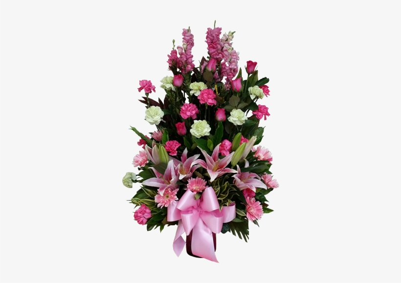 Vase Arrangement Spring Flowers By Manila Blooms Flower - Bouquet, transparent png download