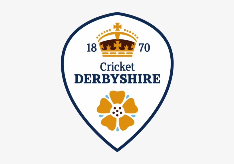 Derbyshire County Cricket Club Logo - Derbyshire Cricket Logo, transparent png download