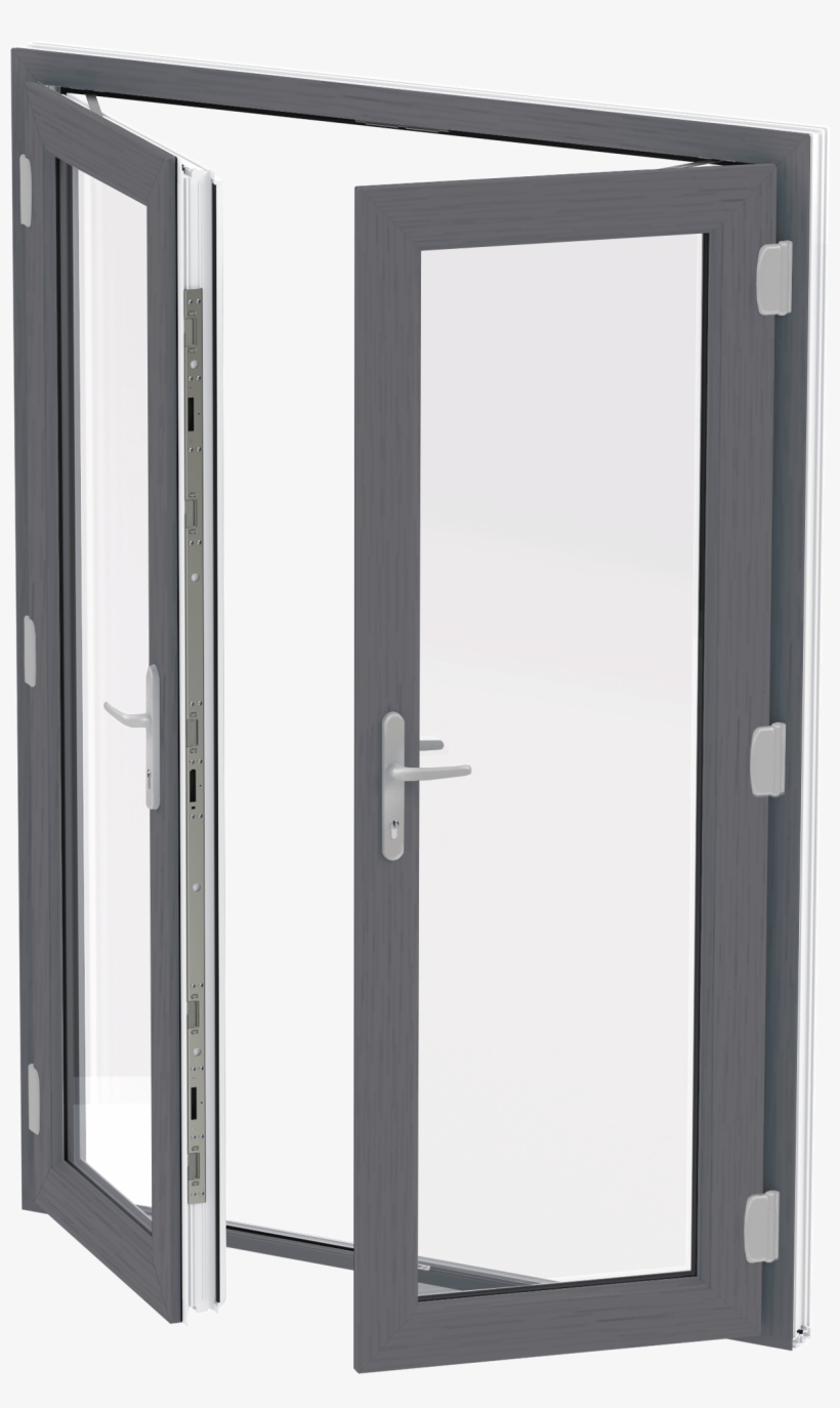 Upvc French Doors - Southgate Windows (southgate Plastics Ltd) - Trade, transparent png download