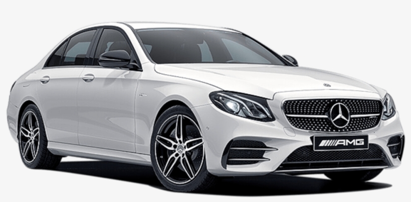 E-class - 2017 520d M Sport White, transparent png download