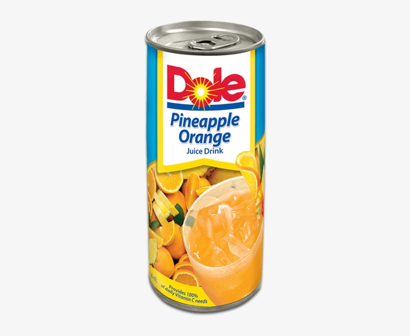 Dole Pineapple Orange Juice Drink - Dole Pineapple Juice 240ml, transparent png download