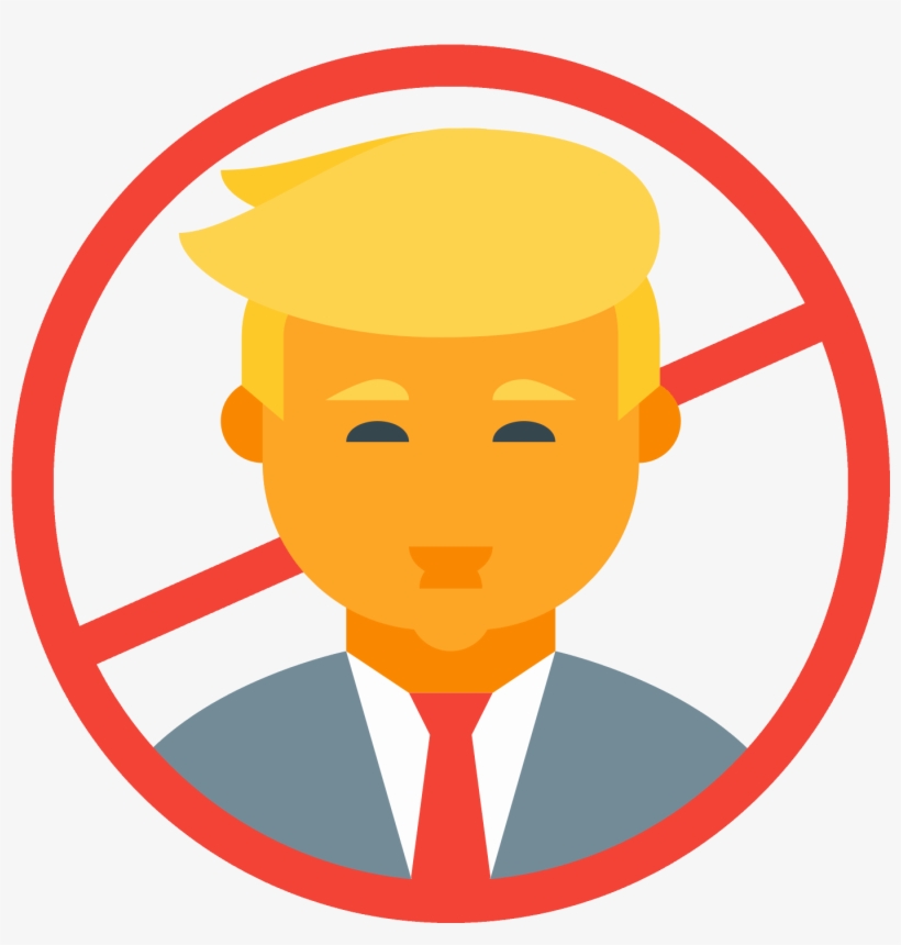 Anti Trump Icon, transparent png download