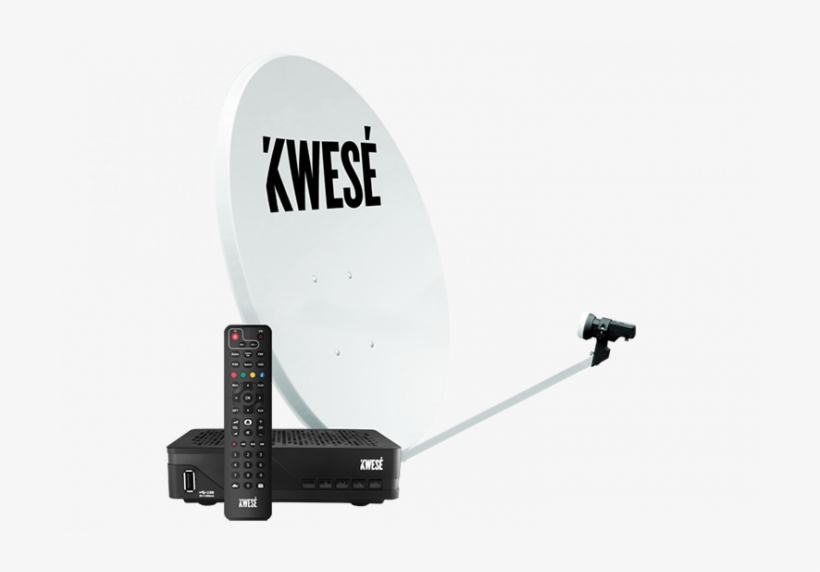 Kwesé Introductory Offer Decoder & Dish With Standard - Kwese Tv Dish And Decoder, transparent png download