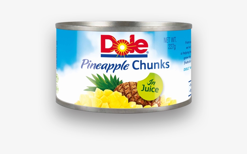 Dole Pineapple Chunks - Dole Premium Tropical Pineapple Chunks In Juice 227g, transparent png download