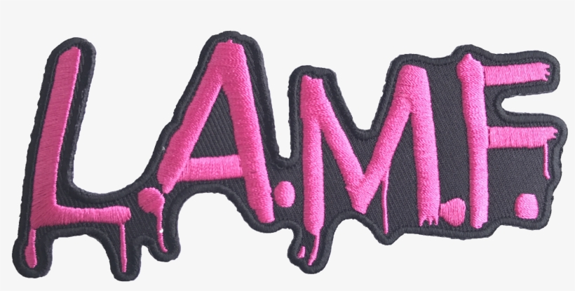 Johnny Thunders "lamf" Embroidered Logo Patch - Lamf, transparent png download