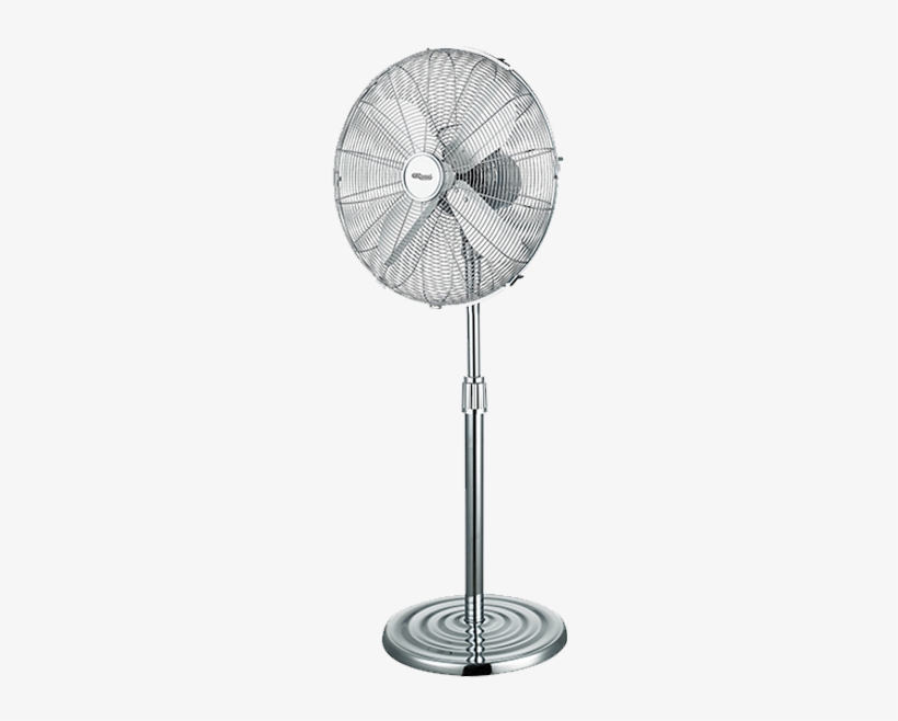 16” Metal Stand Fan - Challenge 16 Inch Pedestal Fan Chrome, transparent png download