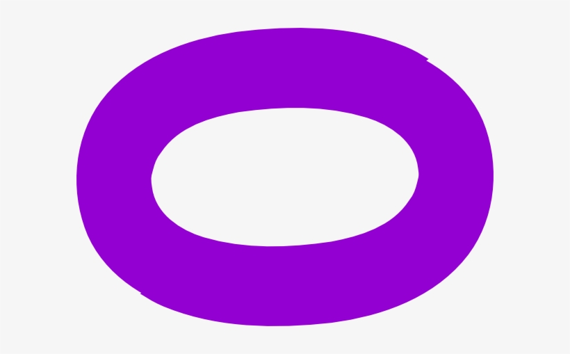 Single Purple Chain Link Clip Art At Clker Com Vector - Circle, transparent png download