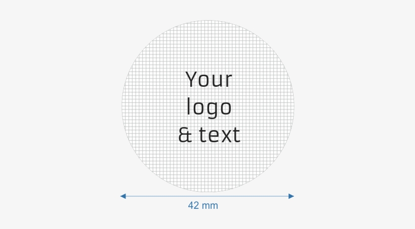 Round Wood Rubber Stamp Φ42 Mm - Circle, transparent png download
