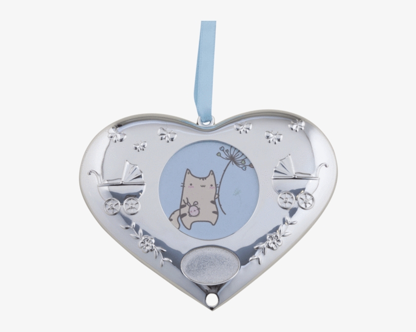 Heart-shaped Hanging Frame With Prams - Boar, transparent png download