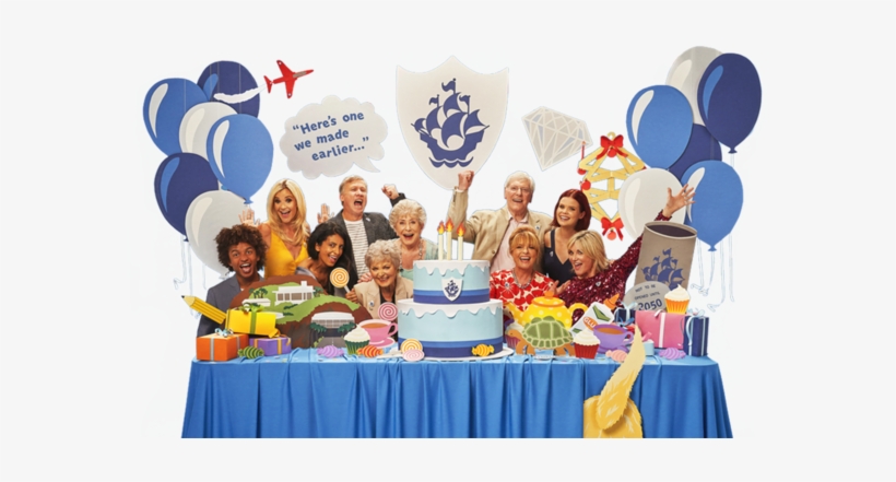 Radzi Chinyanganya, Helen Skelton, Konnie Huq, Peter - Blue Peter 60th Birthday, transparent png download