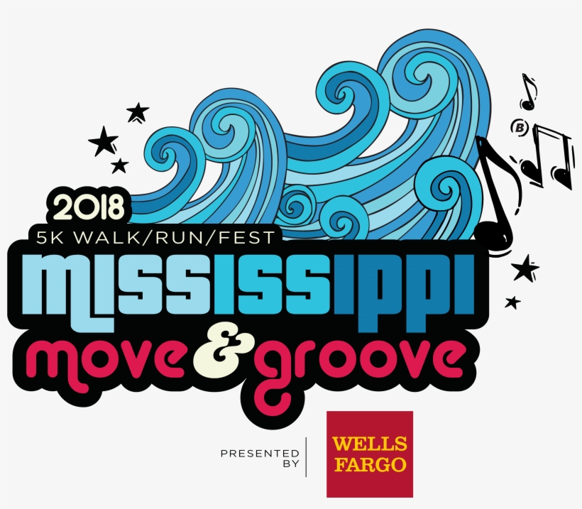 Wells Fargo Mississippi Move & Groove 5k, transparent png download