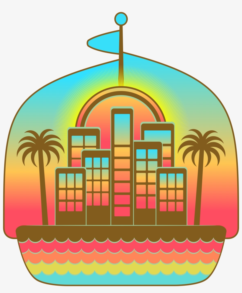 This Free Icons Png Design Of Tropical Coastal Apartment, transparent png download