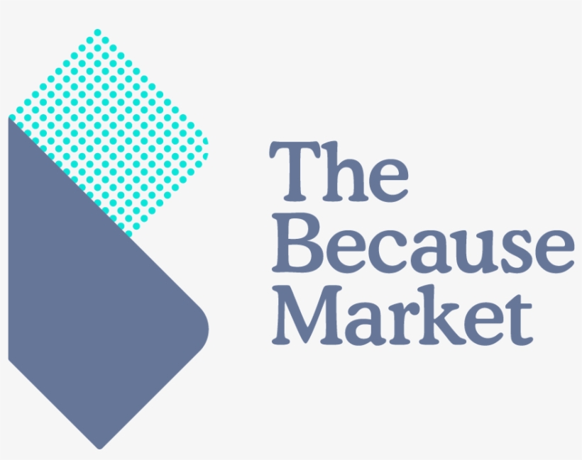 The Because Market Logo - Laissez Faire During Westward Expansion, transparent png download