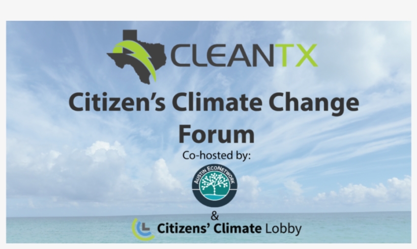 Citizens Climate Change Forum Banner Art 01 - Climate Change, transparent png download