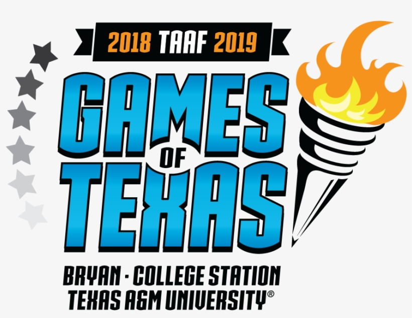Games Of Texas Logo - Games Of Texas 2018, transparent png download