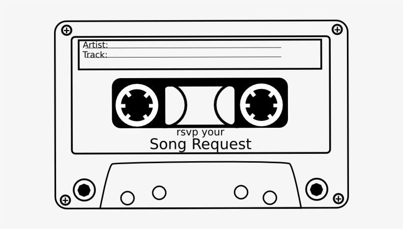 Small - Cassette Tape Clip Art, transparent png download