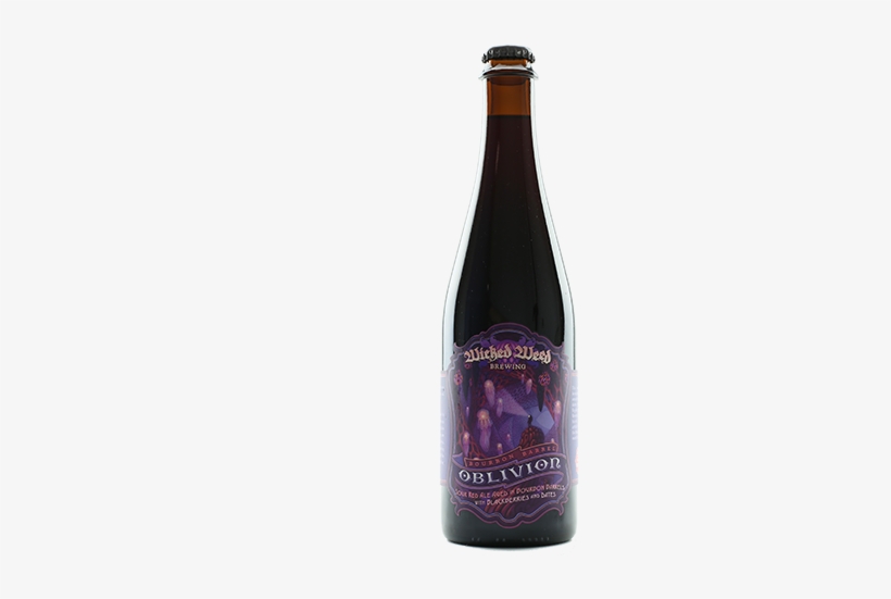 Wicked Weed Bourbon Oblivion - Glass Bottle, transparent png download