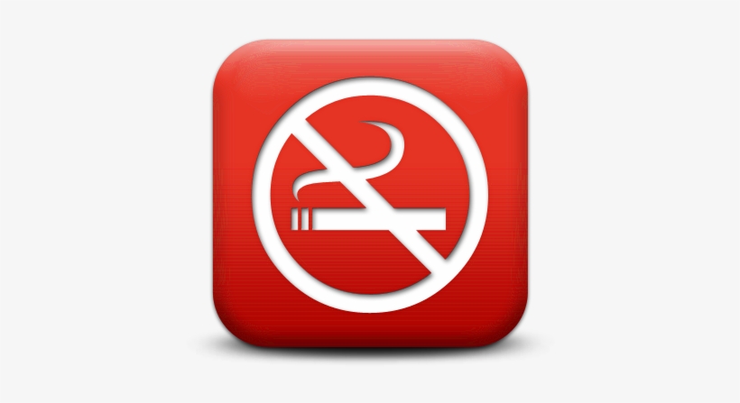 Belaire Property Management - No Smoking Logo Black, transparent png download