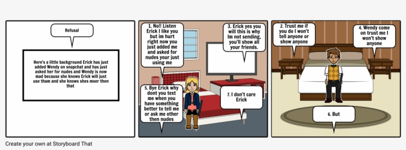 Erick And Wendy - Cartoon, transparent png download