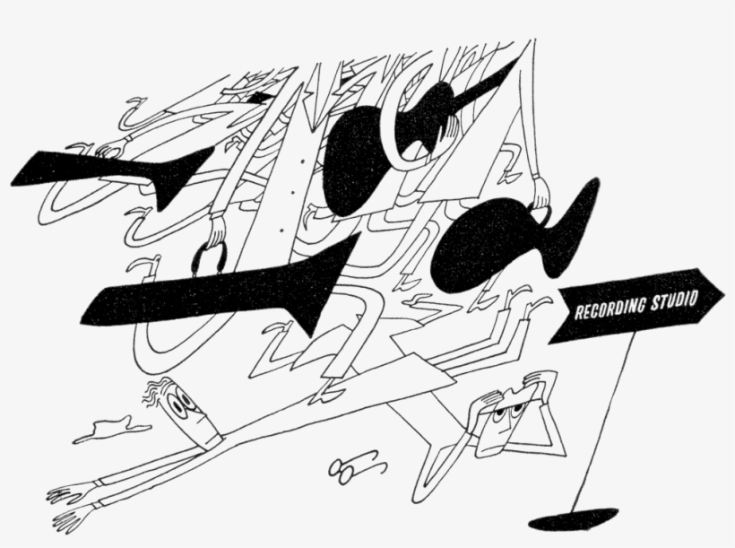 Recording Studio - Illustration, transparent png download