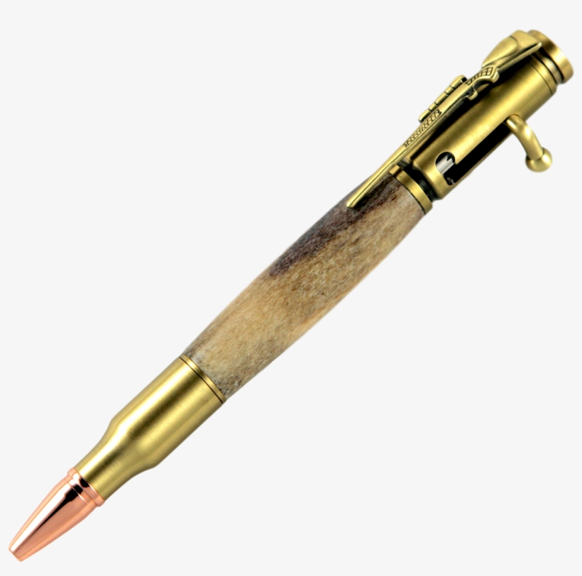 Alaskan Caribou Antler 30 Caliber Bolt Action Antique, transparent png download
