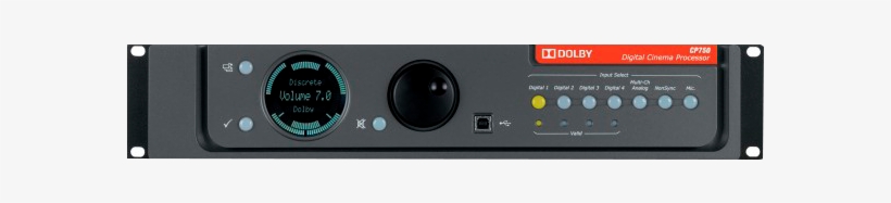Digital Cinema Processor Cp750 - Dolby Cp750, transparent png download