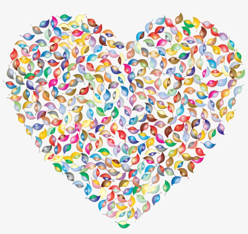This Free Icons Png Design Of Prismatic Green Heart, transparent png download