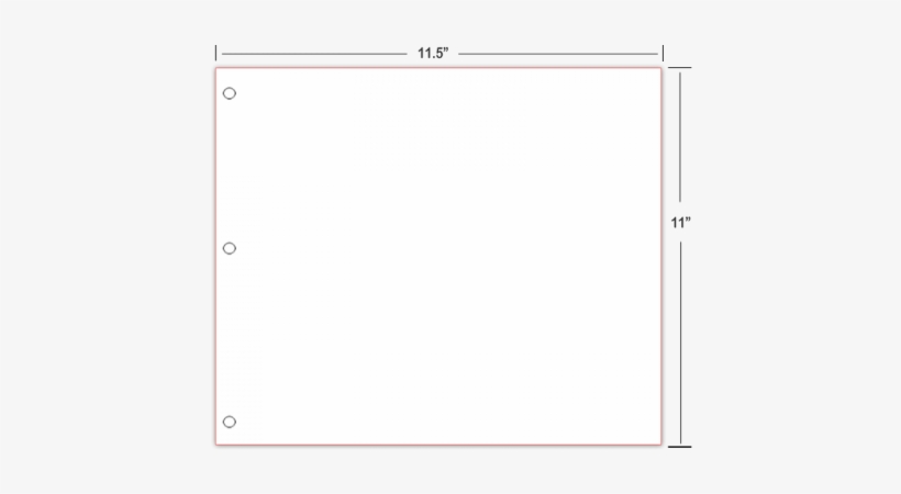 5-3 Hole Cut Sheet Braille Paper - Paper, transparent png download