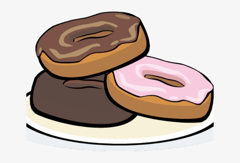 Doughnut Clipart Full Plate, transparent png download
