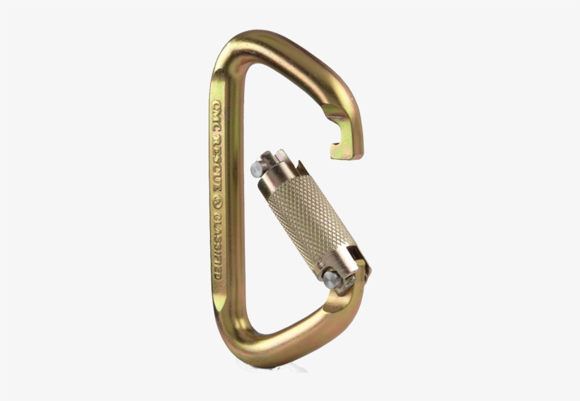 Cmc Steel Locking D Carabiners - Carabiner Cmc, transparent png download