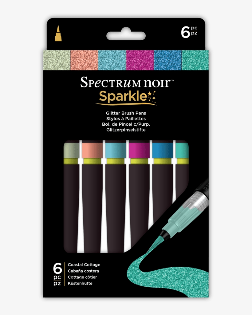 Spectrum Noir Sparkle 3 Pen Set - Metallics, transparent png download