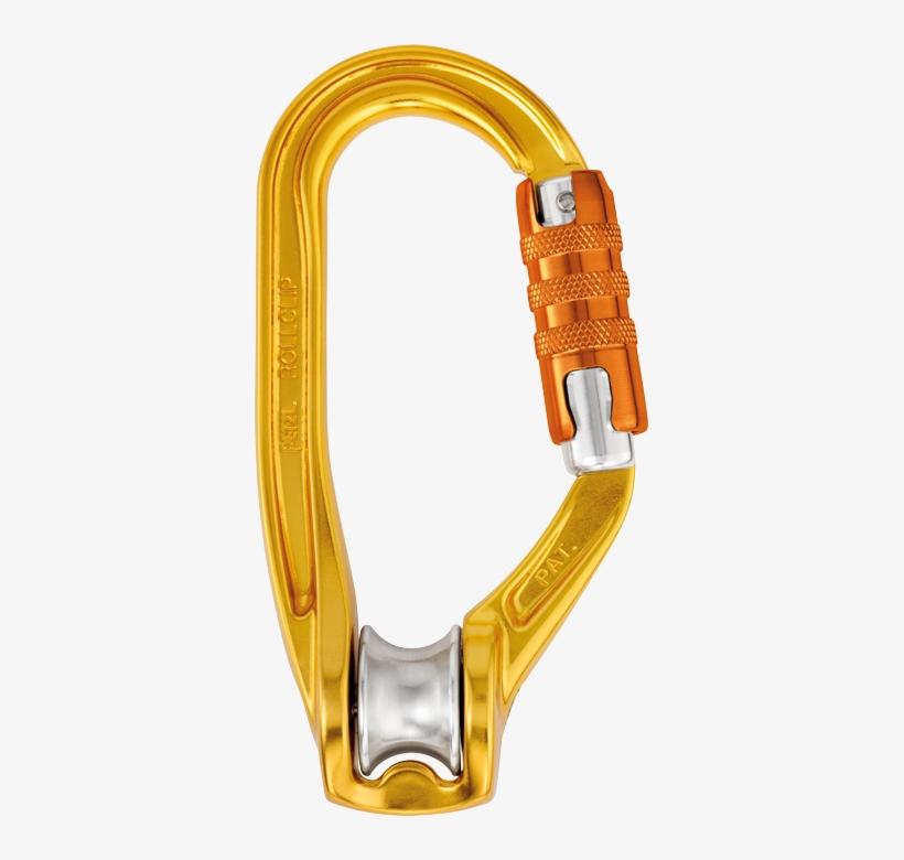 Petzl Roll Clip Triact-lock Carabiner - Petzl Rollclip Triact-lock, transparent png download