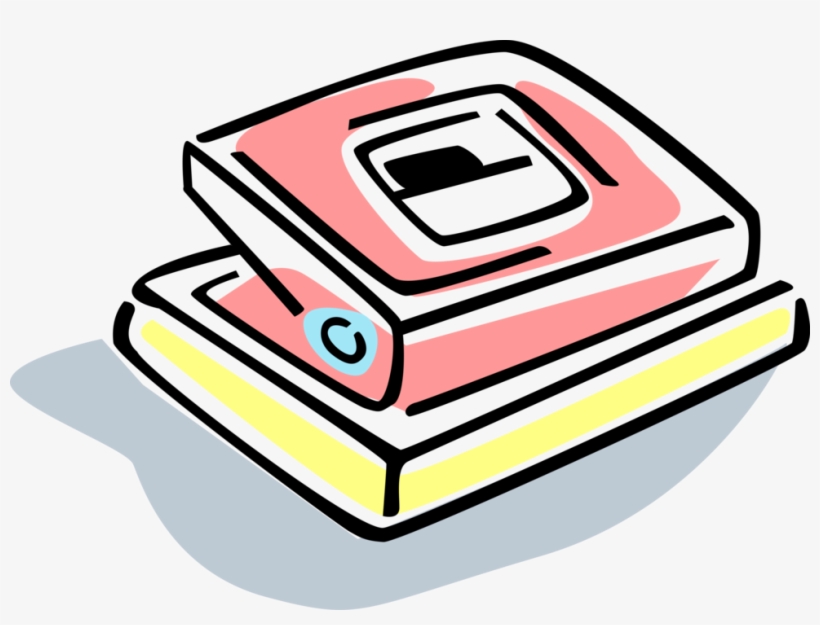 Vector Illustration Of Hole Punch Office Tool Used, transparent png download