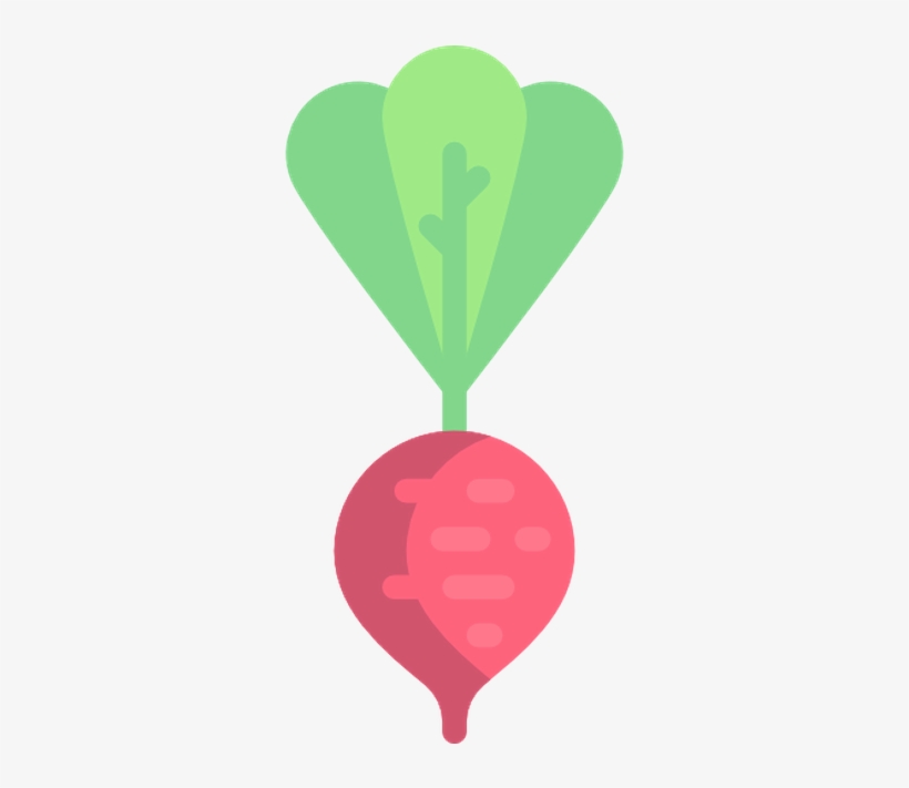 Radish Free Vector Icon Designed By Freepik - Radish, transparent png download