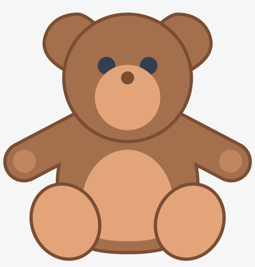 Ths Image Is Of A Childs Toy Stuffed Bear - Toy Bear Vector Png, transparent png download
