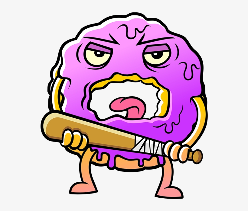 Free Download Doughnut Clipart Donuts Sticker Clip - Пончик Стикер, transparent png download