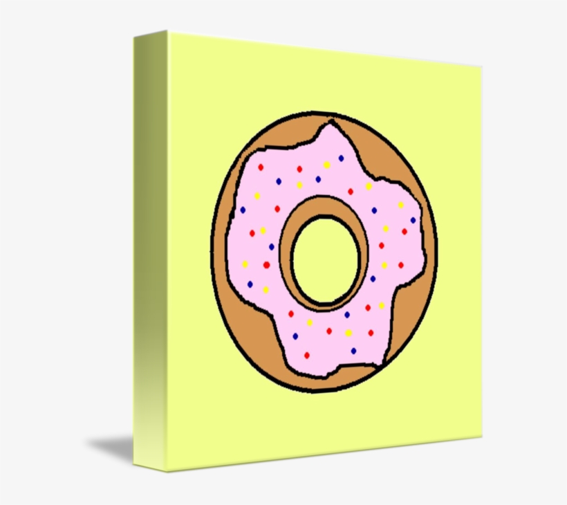 Doughnut Clipart Yellow, transparent png download