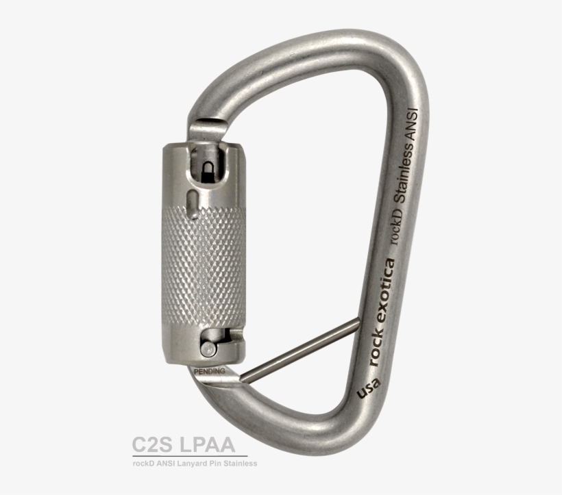 Rock Exotica Rock-d Auto-lock Steel Carabineer C2s, transparent png download